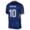 Nederland Memphis 10 Borte EM 2024 - Herre Fotballdrakt
